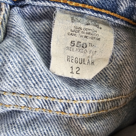 Vintage Youth Levis Size 12 - Picture 5 of 6